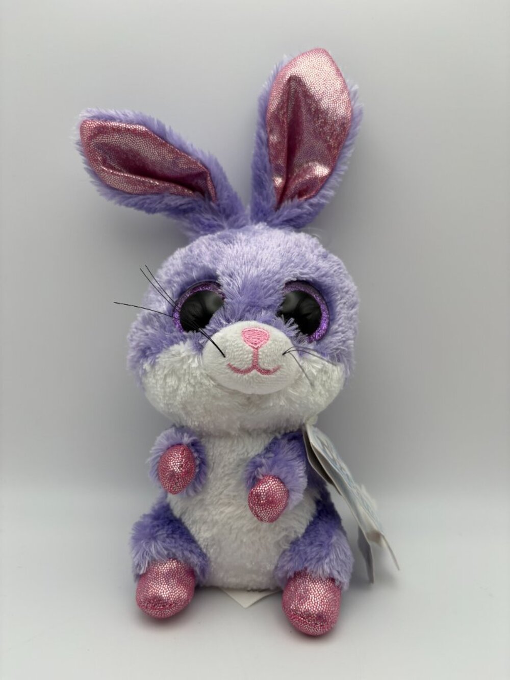 Lil Dreamers Bunny Rabbit "Zsa Zsa" Plush Stuffie Purple Pink White (SKU: 799TO)